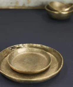 Nkuku Jahi Gold Plate