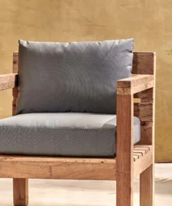 Nkuku Garden Furniture Jaisalmer Reclaimed Wood Armchair 16 Nkuku Garden Furniture Jaisalmer Reclaimed Wood Armchair