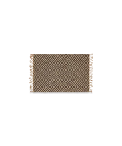 Nkuku Jambo Jute Rug - Small - Black Home Accessories