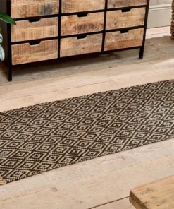 Nkuku Jambo Jute Runner