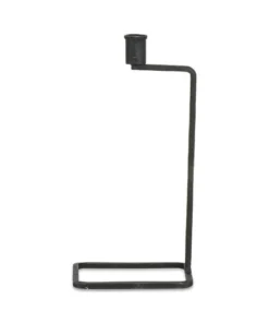 Nkuku Home Accessories Janya Candlestick - Antique Black