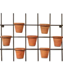 Nkuku Jara Terracotta Wall Hung Planter
