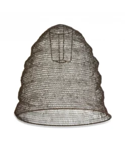 Nkuku Jatani Rust Wire Lampshade - Oval Large