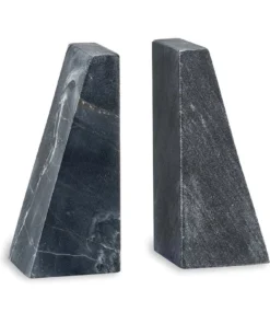 Nkuku Juda Marble Bookends