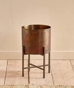 Nkuku Home Accessories Juoni Iron Planter