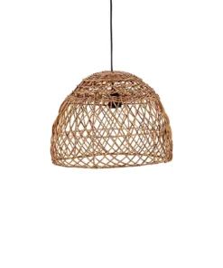 Nkuku Kaithur Rattan Dome Lampshade - Small New Arrivals
