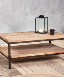Nkuku Kaleri Iron Coffee Table