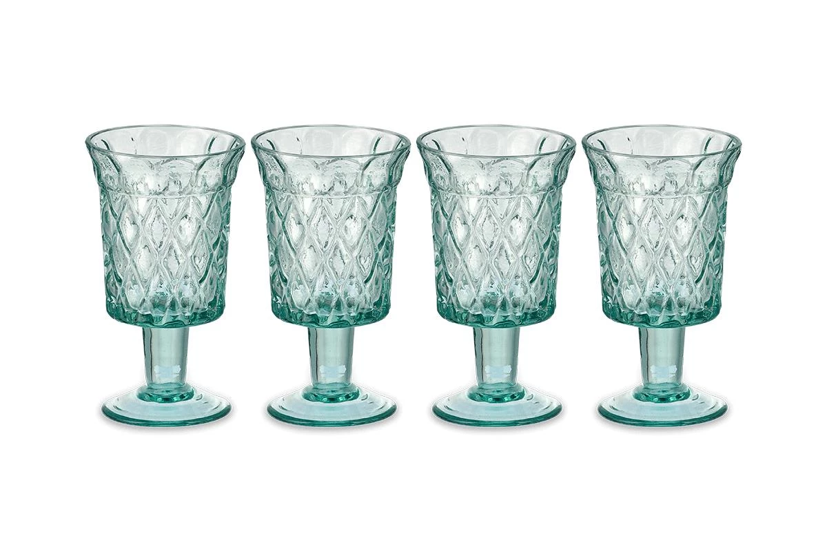Nkuku Tableware Karala Wine Glass (Set Of 4) 6 Nkuku Tableware Karala Wine Glass (Set Of 4)