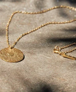 Nkuku Karnataka Disc Pendant Necklace Eco-Friendly Gifts