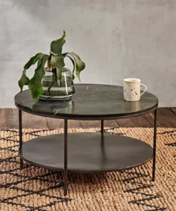 Nkuku Karoko Marble Coffee Table Living Room