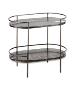 Nkuku Karoko Marble Drinks Table Living Room 9 Nkuku Karoko Marble Drinks Table Living Room