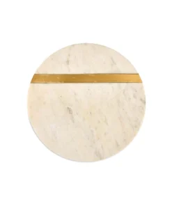Nkuku Kasa Round Marble Board Serveware 7 Nkuku Kasa Round Marble Board Serveware