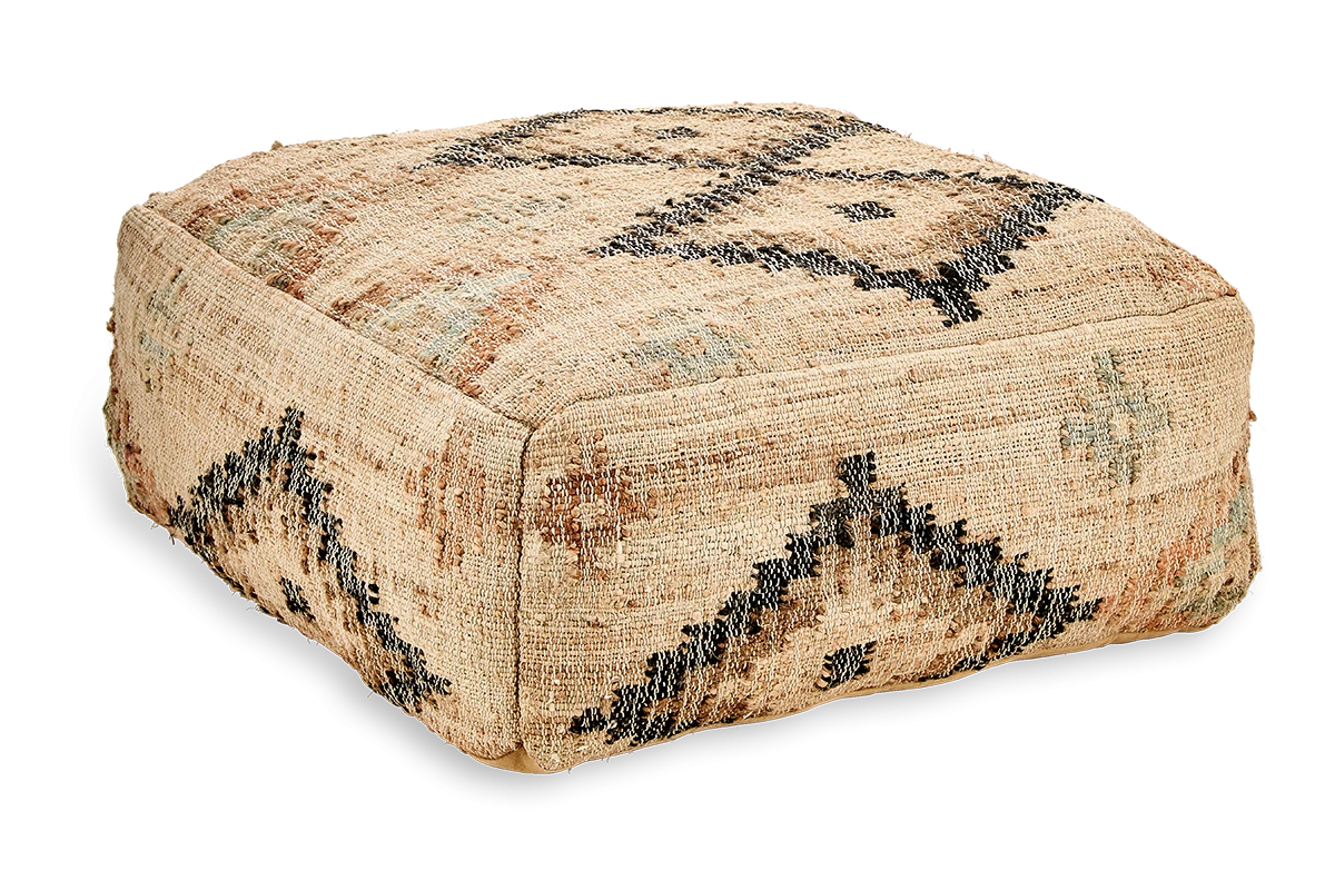 Nkuku Kesu Kilim Pouf - Large New Arrivals 6 Nkuku Kesu Kilim Pouf - Large New Arrivals