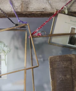 Nkuku Home Accessories Kiko Brass Photo Frames