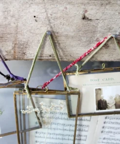 Nkuku Home Accessories Kiko Brass Photo Frames