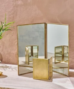 Nkuku Kiko Folding Mirror