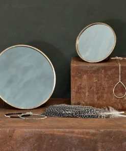 Nkuku Home Accessories Kiko Round Standing Mirror