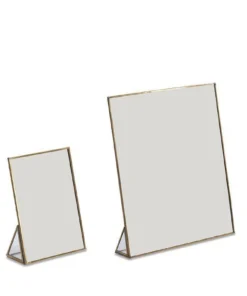 Nkuku Kiko Standing Mirror Brass Home Accessories