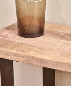 Nkuku Kiri Mango Wood Console Table New Arrivals
