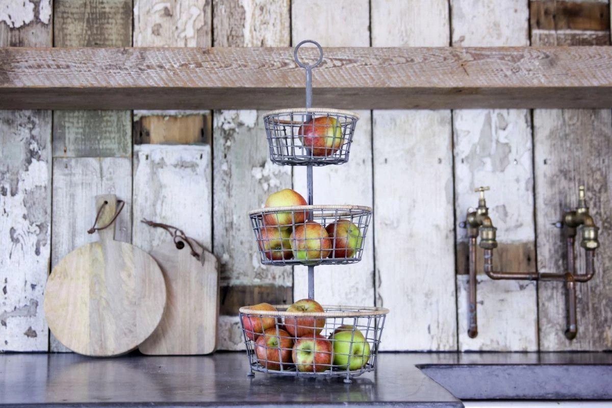 Nkuku Koba Wire Bowl Stand Kitchen 3 Nkuku Koba Wire Bowl Stand Kitchen