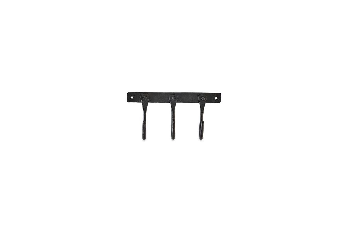 Nkuku Home Accessories Kuna Iron Hooks - Antique Black 4 Nkuku Home Accessories Kuna Iron Hooks - Antique Black