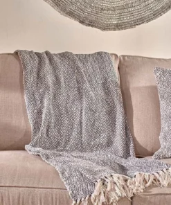 Nkuku Kunvar Recycled Cotton Throw