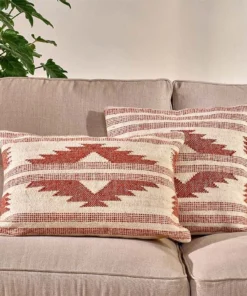 Nkuku Kutha Kilim Cushion Cover - Cream New Arrivals