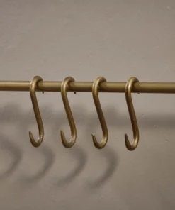 Nkuku Laila Iron Hanging Rail - Brass