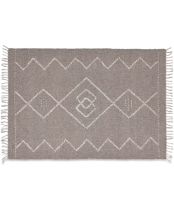 Nkuku Lamandi Recycled Rug - Grey Home Accessories