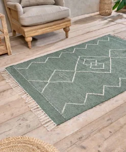 Nkuku Lamandi Recycled Rug - Moss 13 Nkuku Lamandi Recycled Rug - Moss