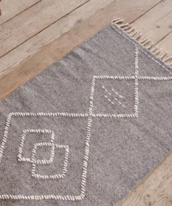 Nkuku Lamandi Recycled Runner - Grey Home Accessories