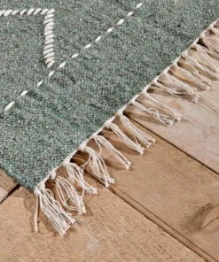 Nkuku Lamandi Recycled Runner - Moss Home Accessories