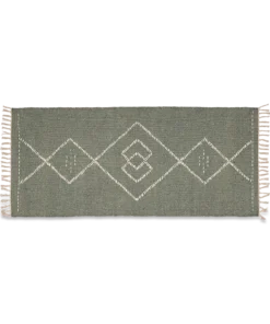 Nkuku Lamandi Recycled Runner - Moss Home Accessories