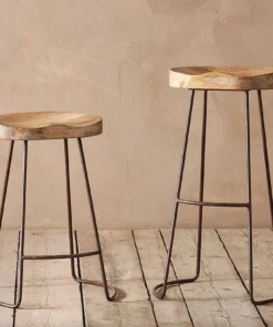 Nkuku Loko Stool - Tall Kitchen & Dining Room