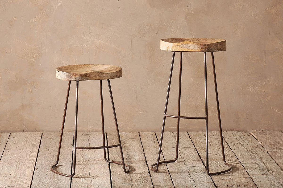 Nkuku Loko Stool - Tall Kitchen & Dining Room 4 Nkuku Loko Stool - Tall Kitchen & Dining Room