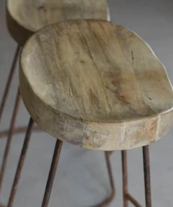 Nkuku Loko Stool - Tall Kitchen & Dining Room 9 Nkuku Loko Stool - Tall Kitchen & Dining Room