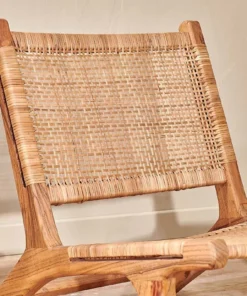 Nkuku Madrisana Acacia & Rattan Woven Chair 14 Nkuku Madrisana Acacia & Rattan Woven Chair