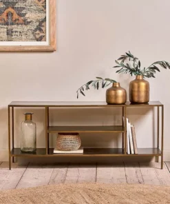 Nkuku New Arrivals Mahi Media Standing Shelf