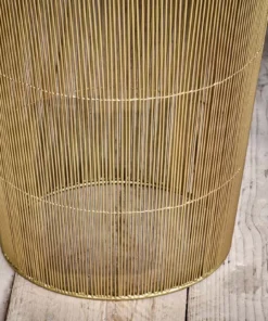 Nkuku Mahua Iron Side Table