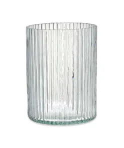 Nkuku New Arrivals Malana Recycled Glass Candle Holder - Clear 13 Nkuku New Arrivals Malana Recycled Glass Candle Holder - Clear