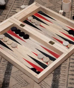Nkuku Eco-Friendly Gifts Mango Wood Backgammon
