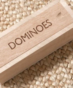 Nkuku Eco-Friendly Gifts Mango Wood Dominoes