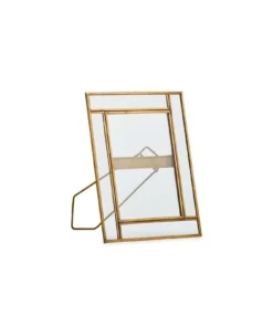 Nkuku Home Accessories Marisa Brass Standing Frame