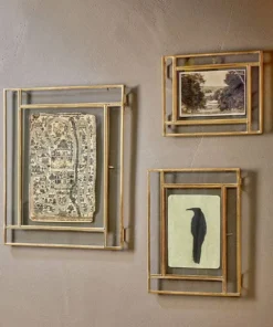 Nkuku Marisa Brass Wall Hung Frame