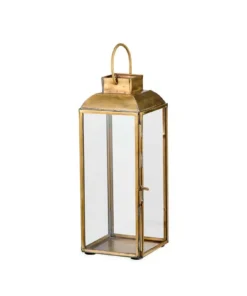 Nkuku Maro Brass Lantern - Tall Home Accessories 7 Nkuku Maro Brass Lantern - Tall Home Accessories