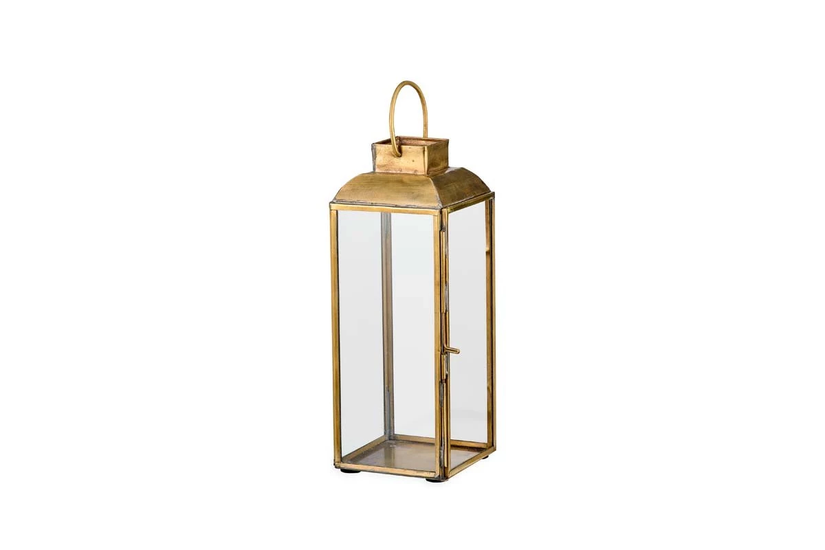 Nkuku Maro Brass Lantern - Tall Home Accessories 5 Nkuku Maro Brass Lantern - Tall Home Accessories