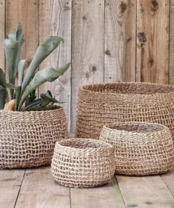 Nkuku Mendi Basket Soft Furnishings