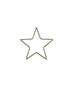 Nkuku Meru Brass Star - Antique Brass Home Accessories