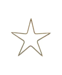 Nkuku Meru Brass Star - Antique Brass Home Accessories