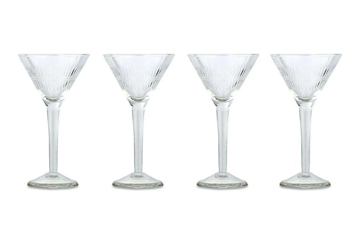 Nkuku Mila Cocktail Glass - Clear (Set Of 4) Tableware 5 Nkuku Mila Cocktail Glass - Clear (Set Of 4) Tableware